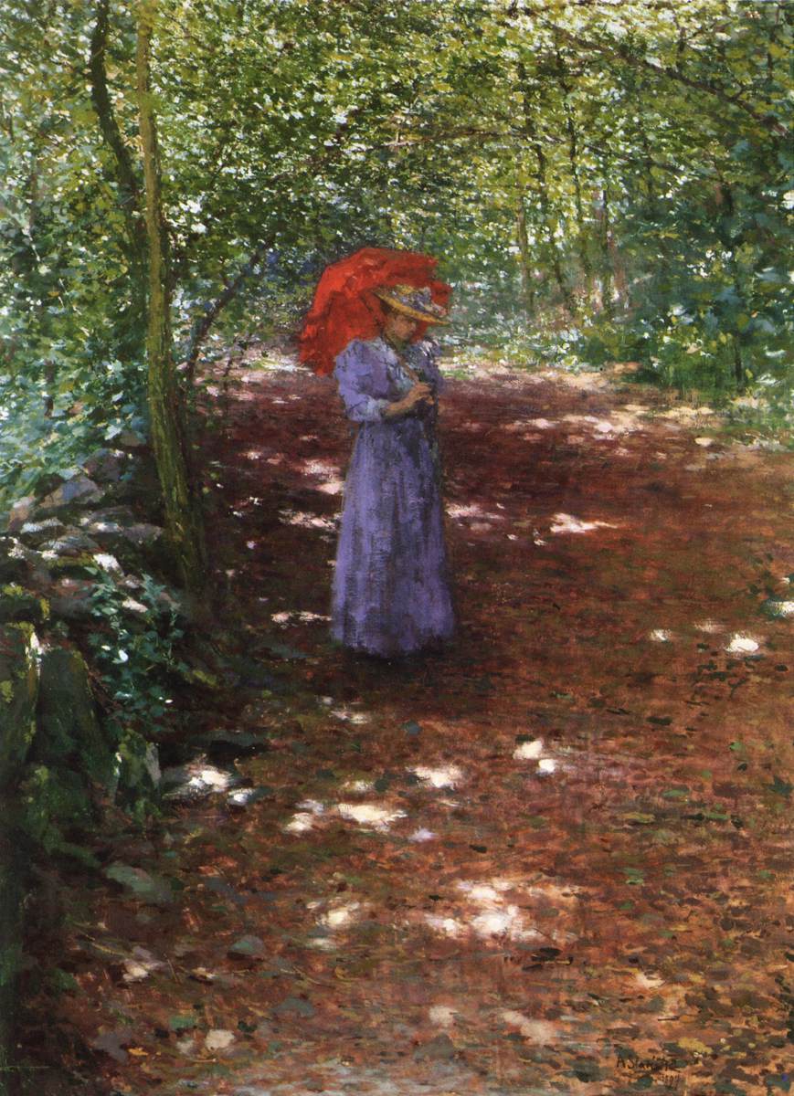 Walking in the Park by SLAVÍČEK, Antonín