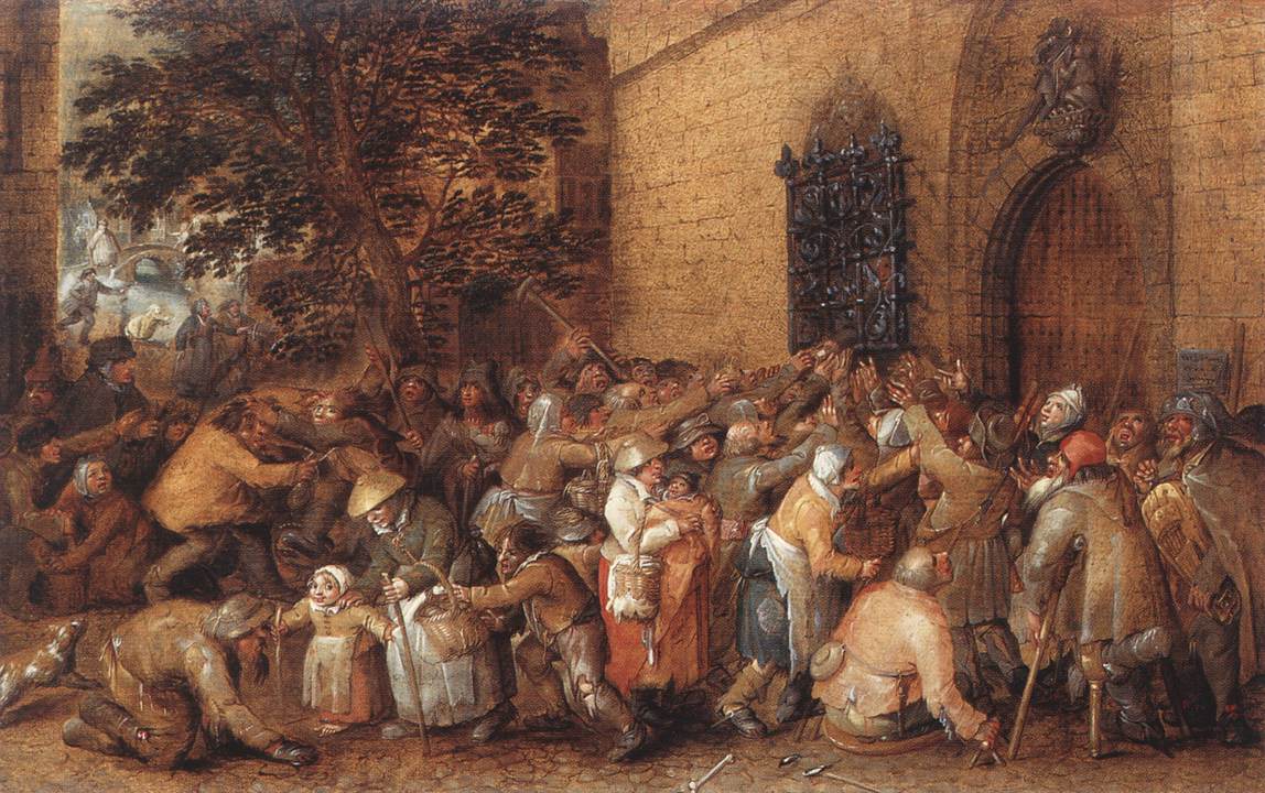 Distribution of Loaves to the Poor by VINCKBOONS, David