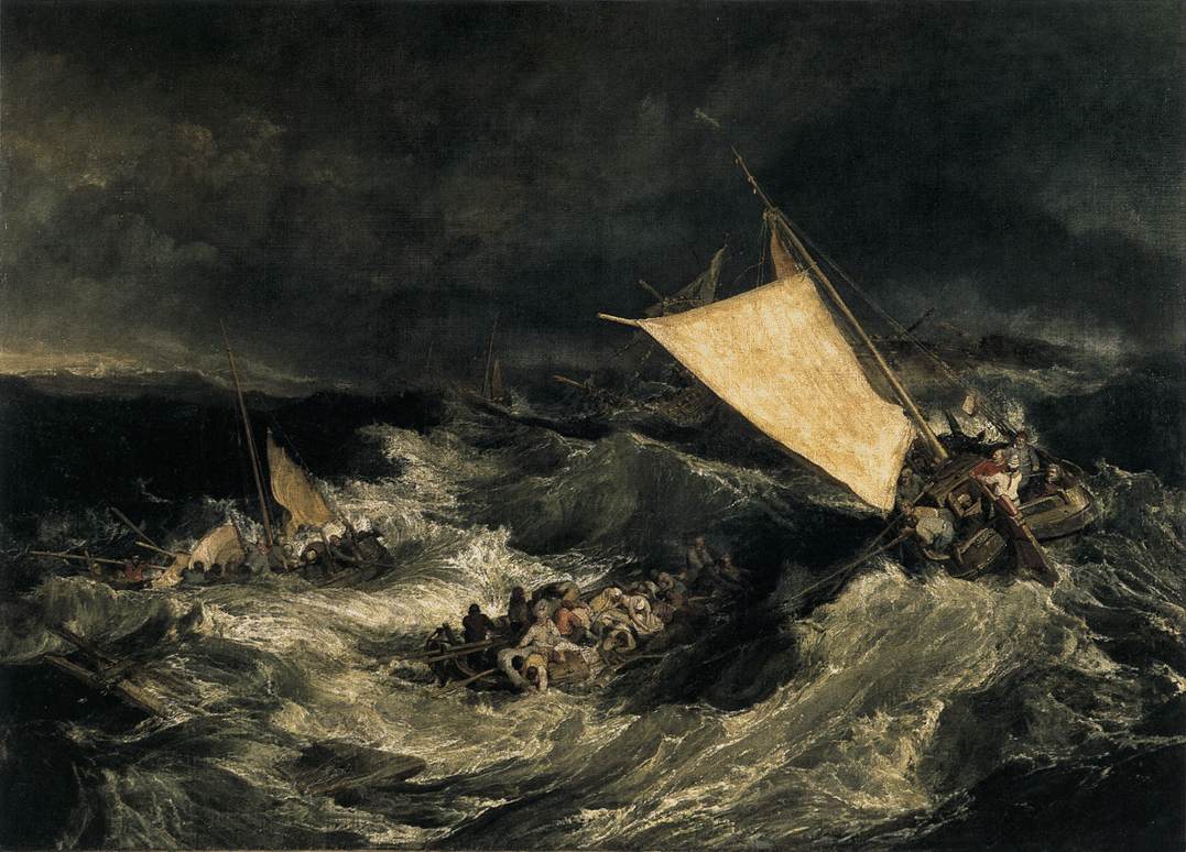 The Shipwreck by TURNER, Joseph Mallord William