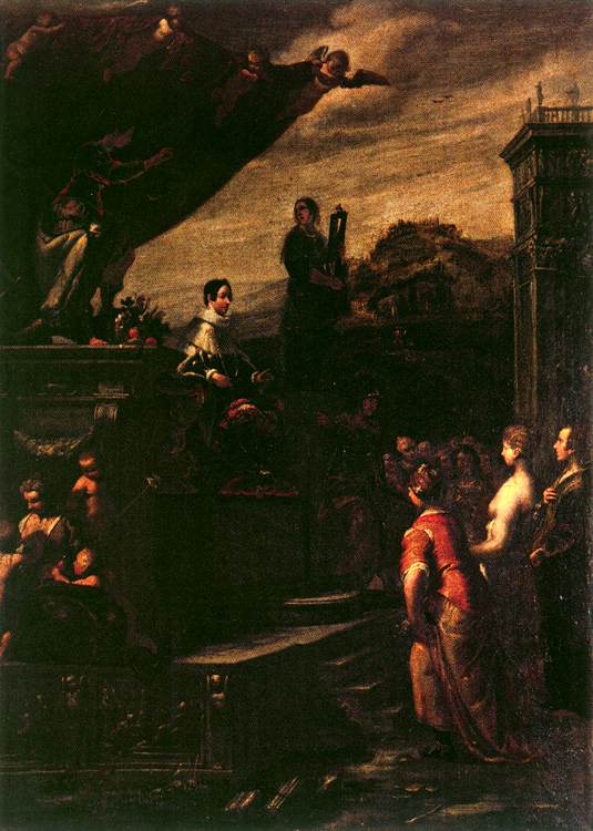 Allegory of the Crowning of Ferdinando II de' Medici by