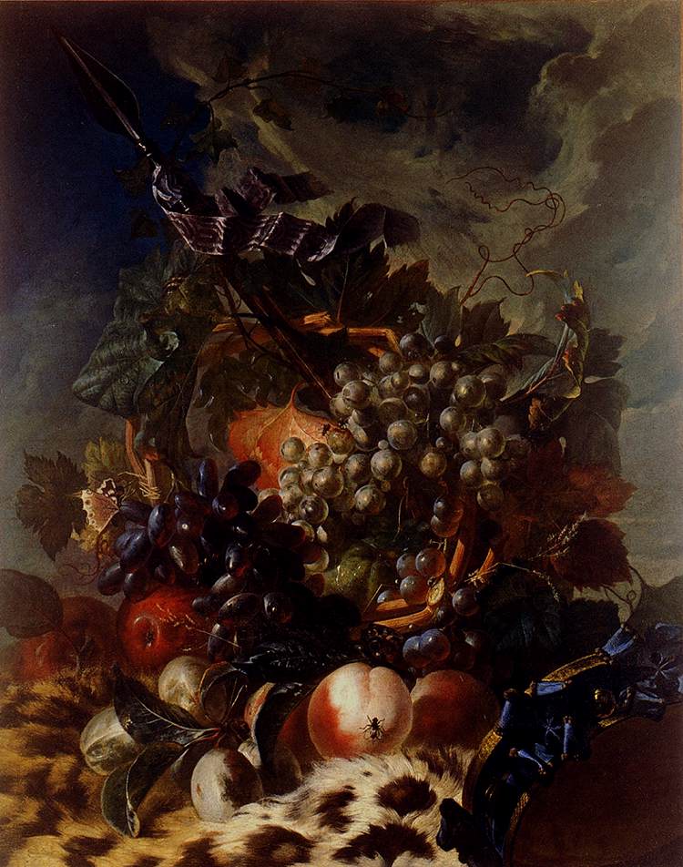 Still-Life with Fruit by PARET Y ALCAZÁR, Luis