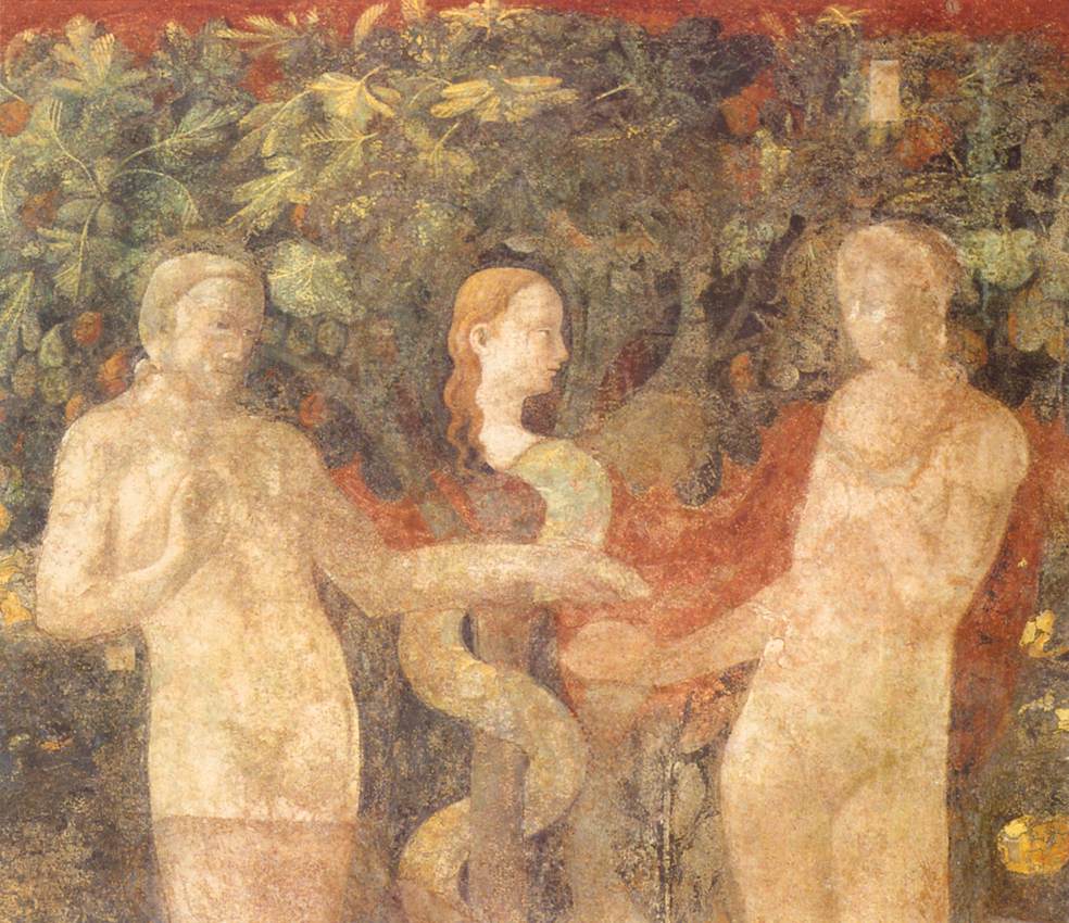 Creation of Eve and Original Sin (detail) by UCCELLO, Paolo