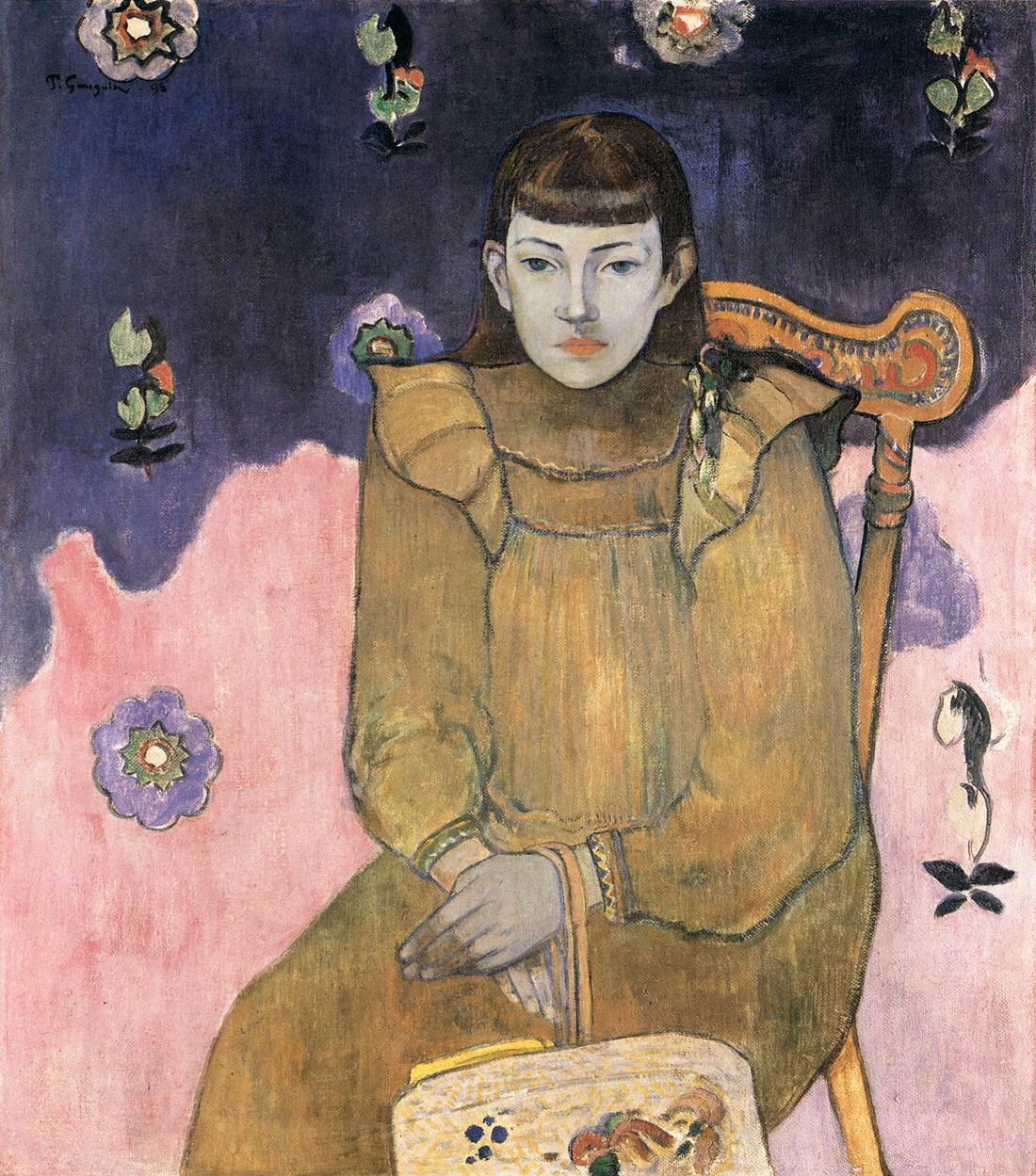 Portrait of a Young Girl, Vaïté Goupil by GAUGUIN, Paul