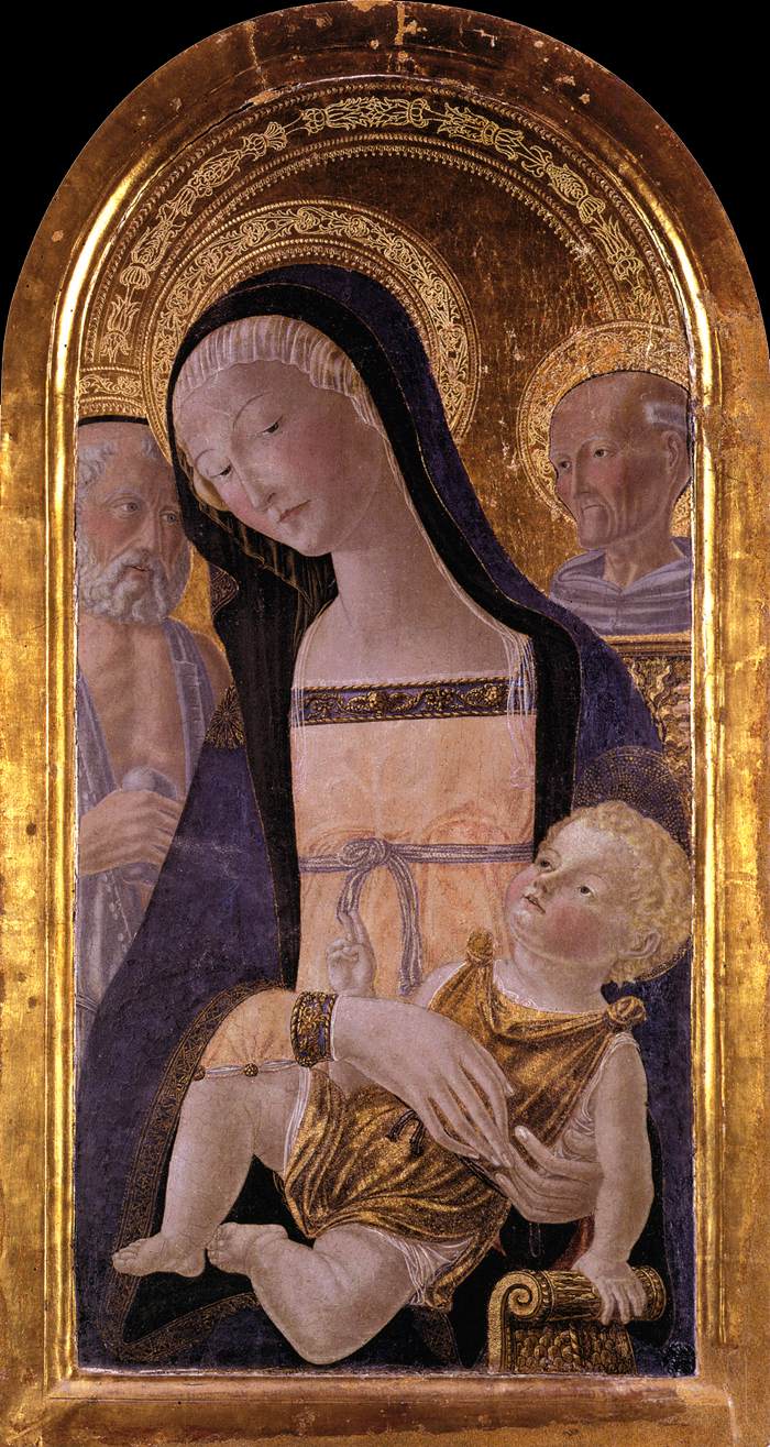 Madonna and Child between St Jerome and St Bernardino of Siena by