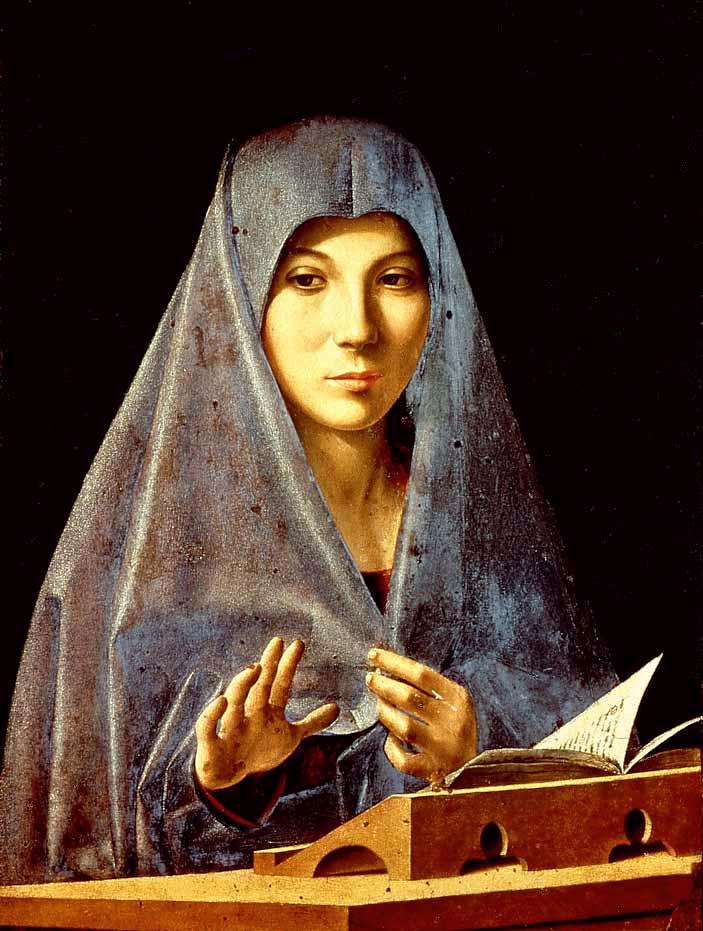 Virgin Annunciate by ANTONELLO da Messina