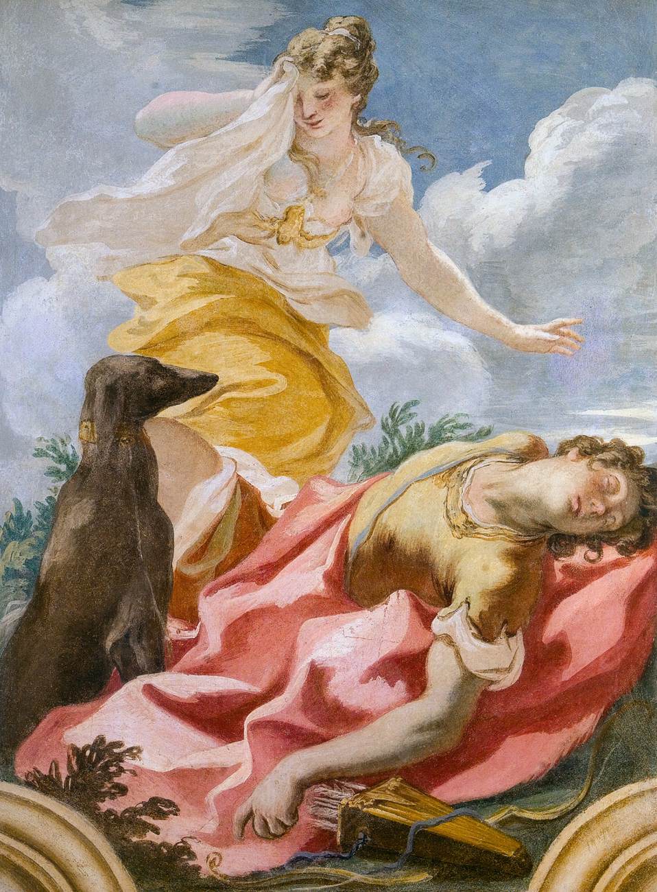 Venus Weeping over the Death of Adonis by