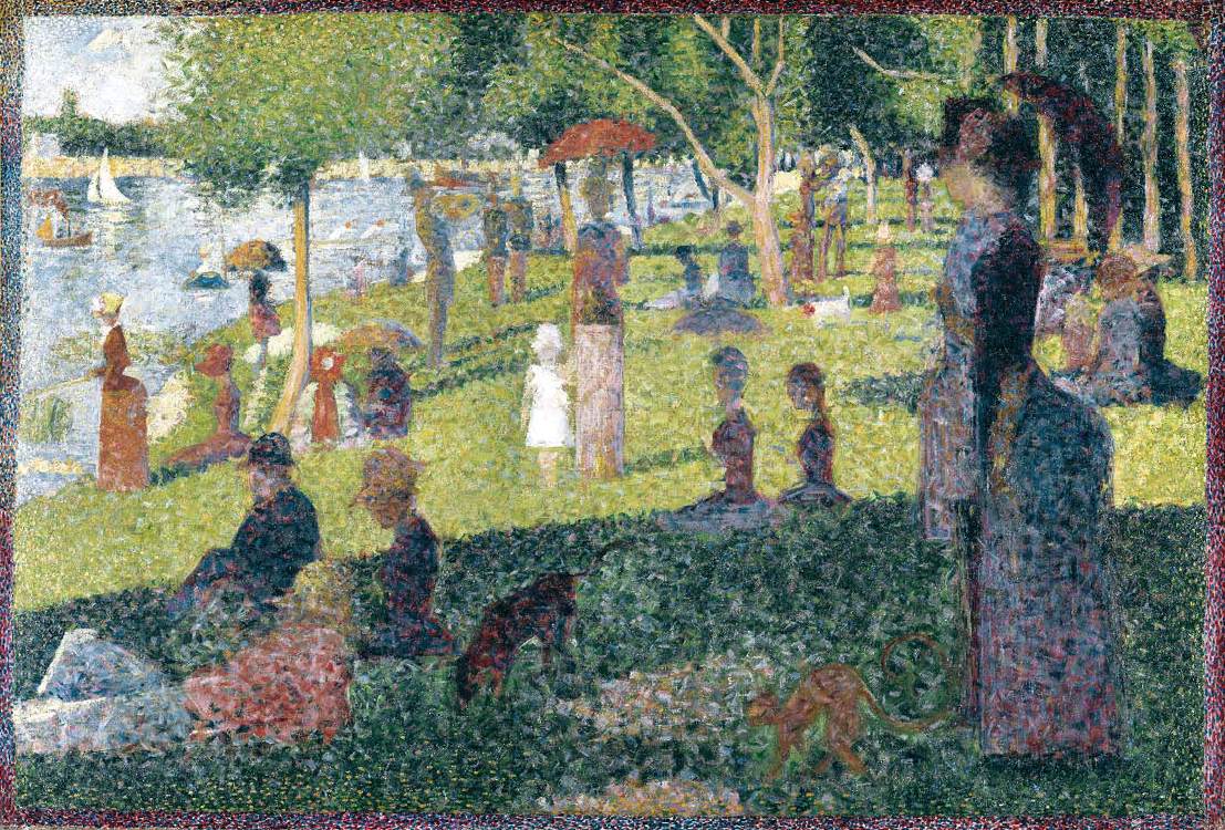 "Study for "A Sunday on La Grande Jatte" by SEURAT, Georges