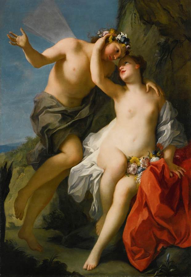 Flora and Zephyr by AMIGONI, Jacopo