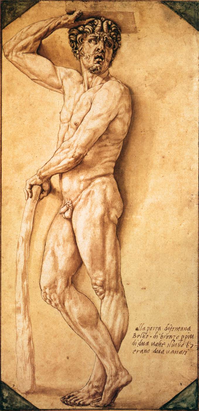 Satyr by CELLINI, Benvenuto