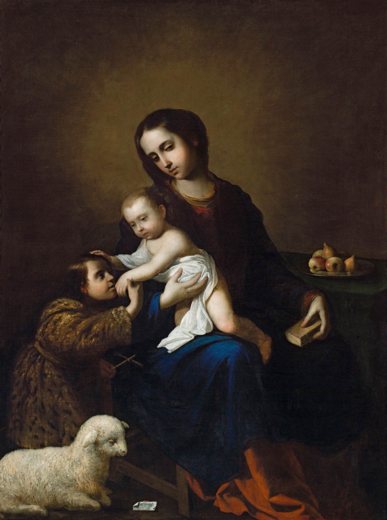 Virgin and Child with the Infant St John the Baptist by