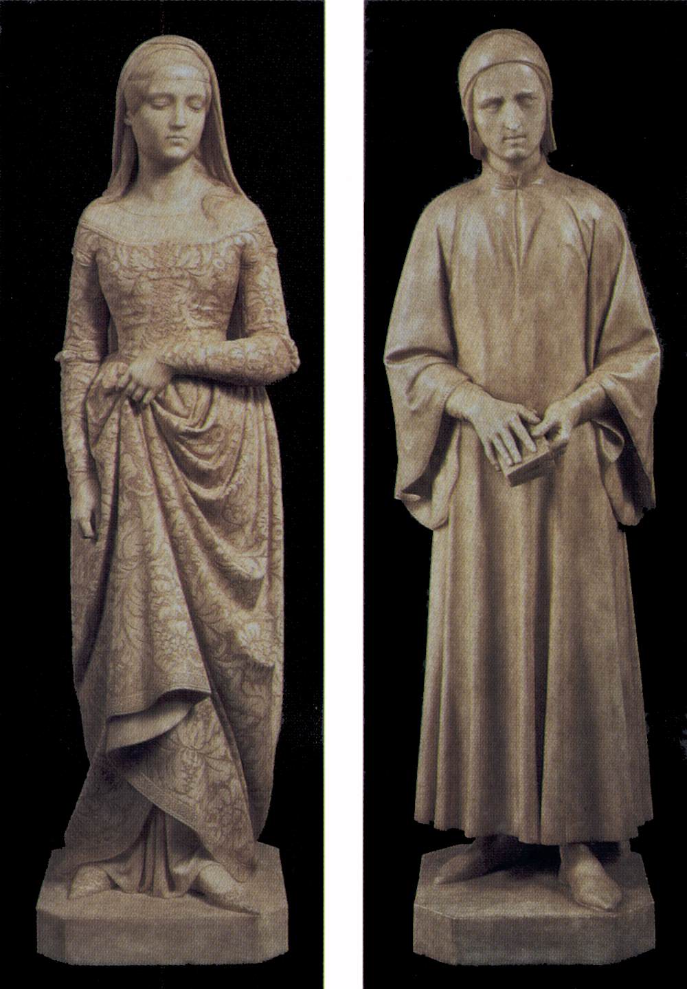 Beatrice and Dante by DUPRÉ, Giovanni