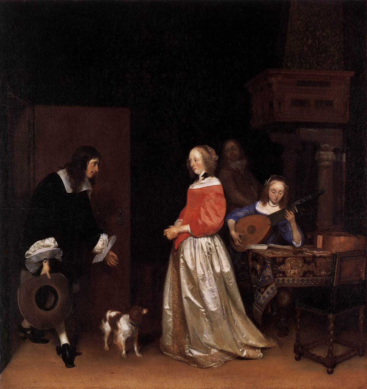 The Suitor's Visit by