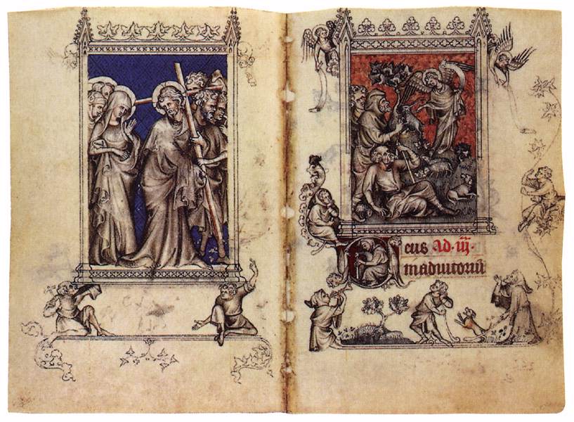 Book of Hours of Jeanne d'Évreux by PUCELLE, Jean