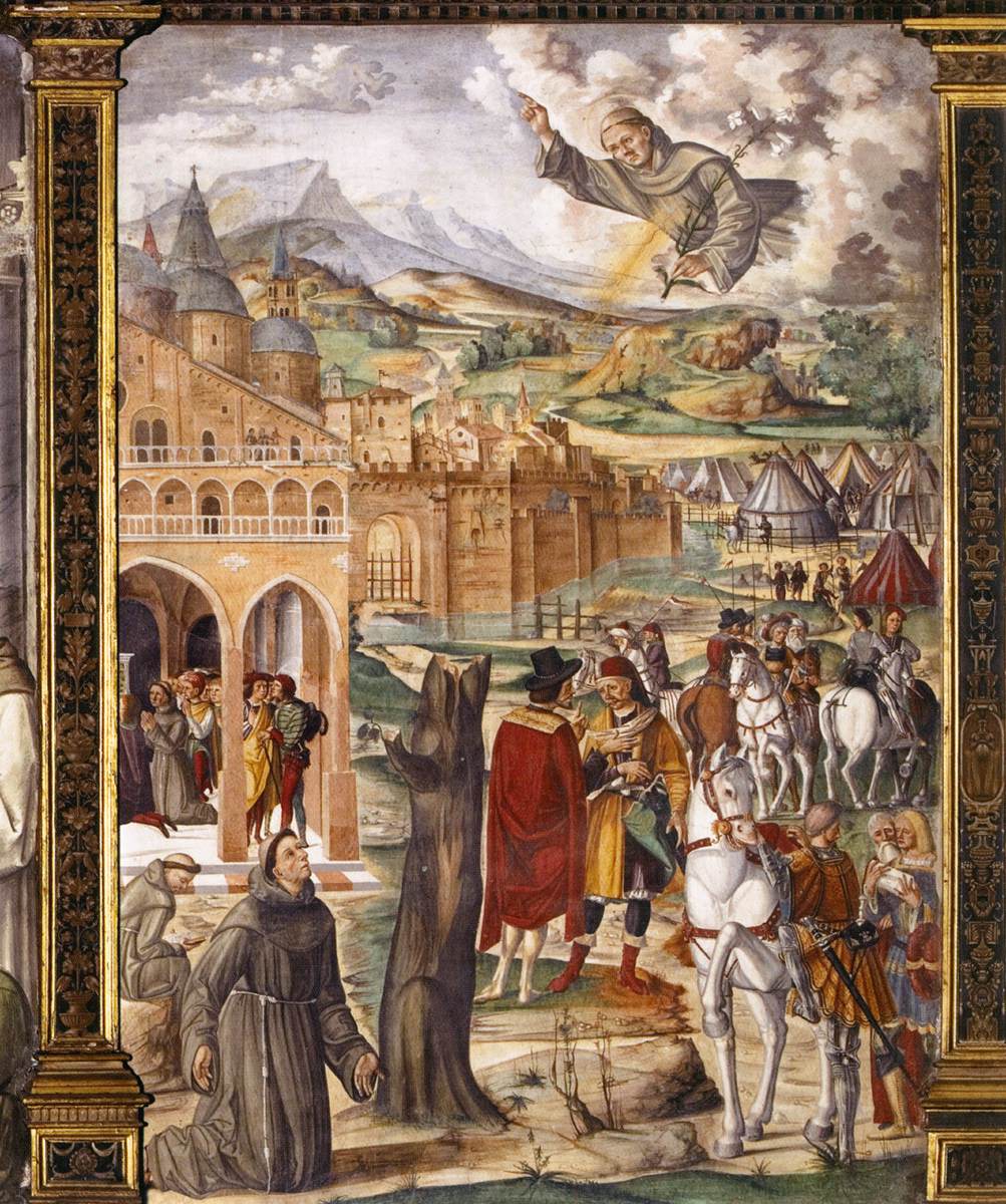 St Anthony Appears to the Blessed Luca Belludi by