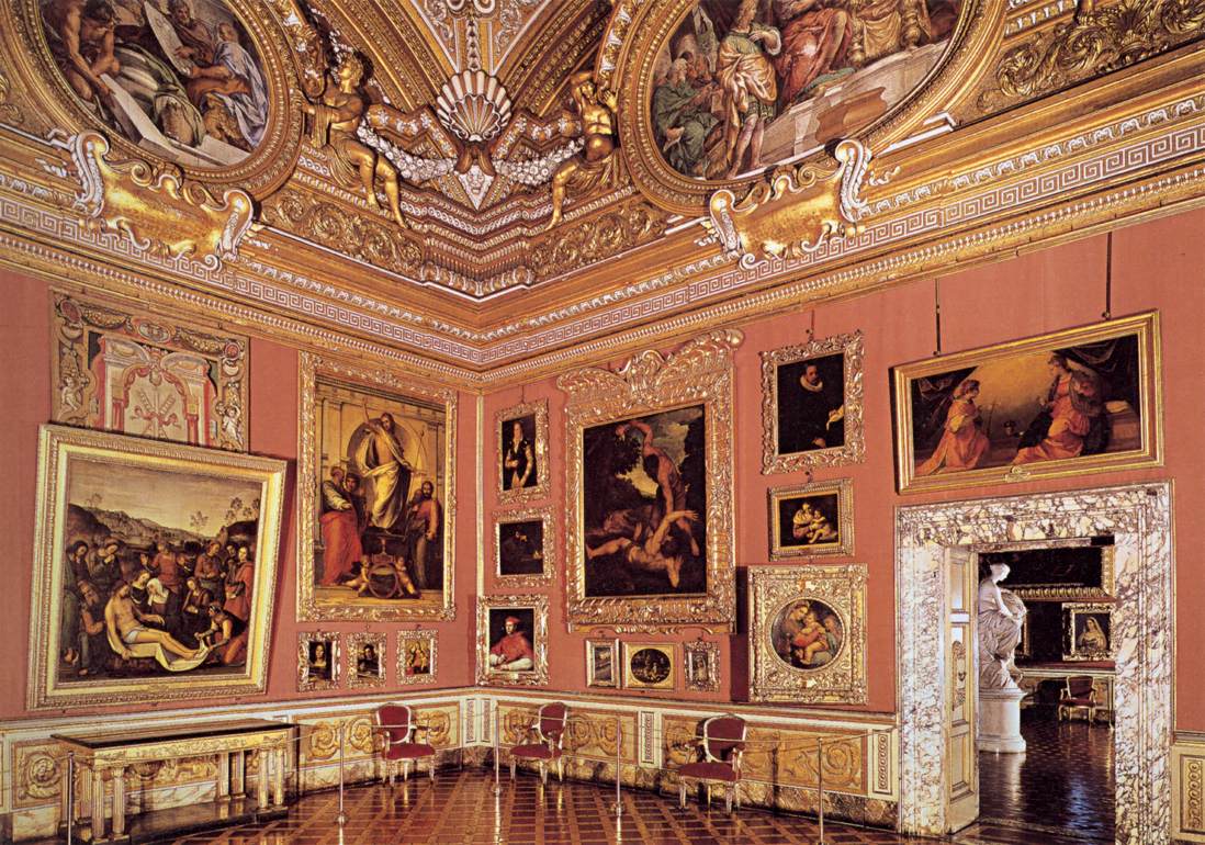 View of the Sala di Saturno by CORTONA, Pietro da