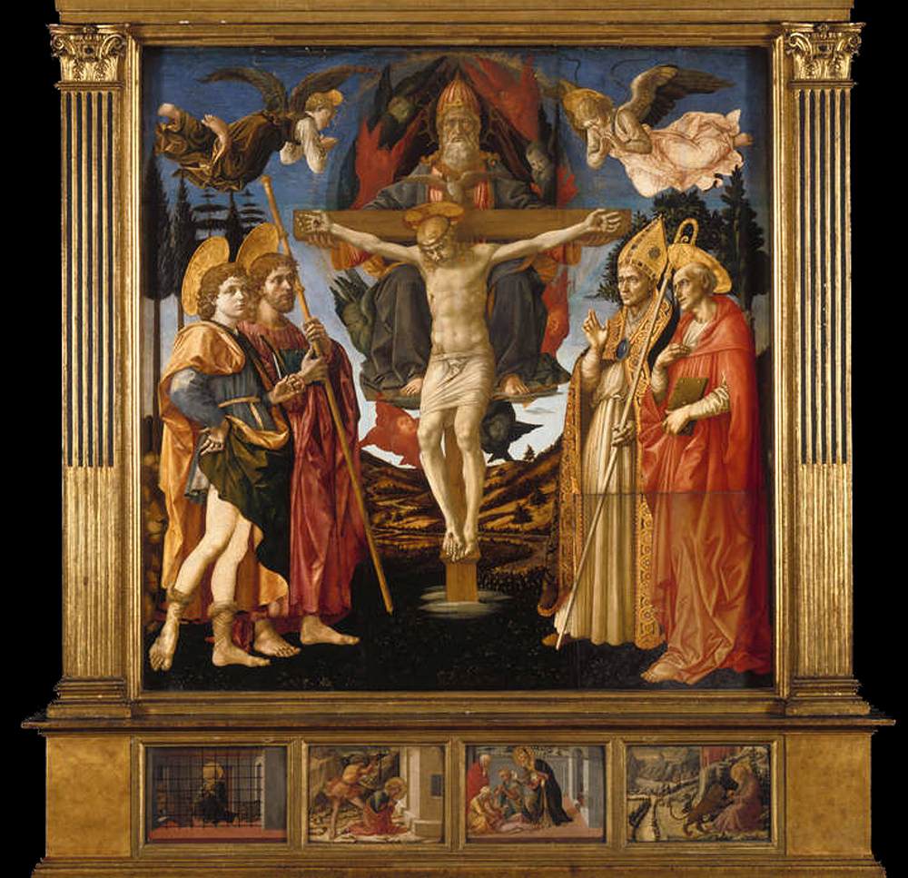 Santa Trinità Altarpiece by PESELLINO