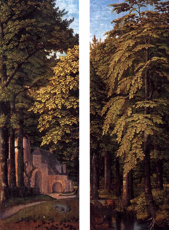 Forest scenes by DAVID, Gerard