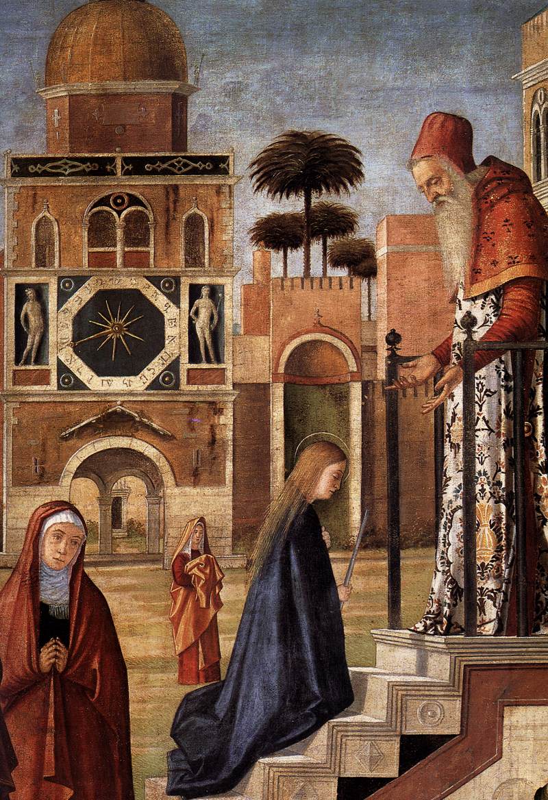 The Presentation of the Virgin (detail) by CARPACCIO, Vittore