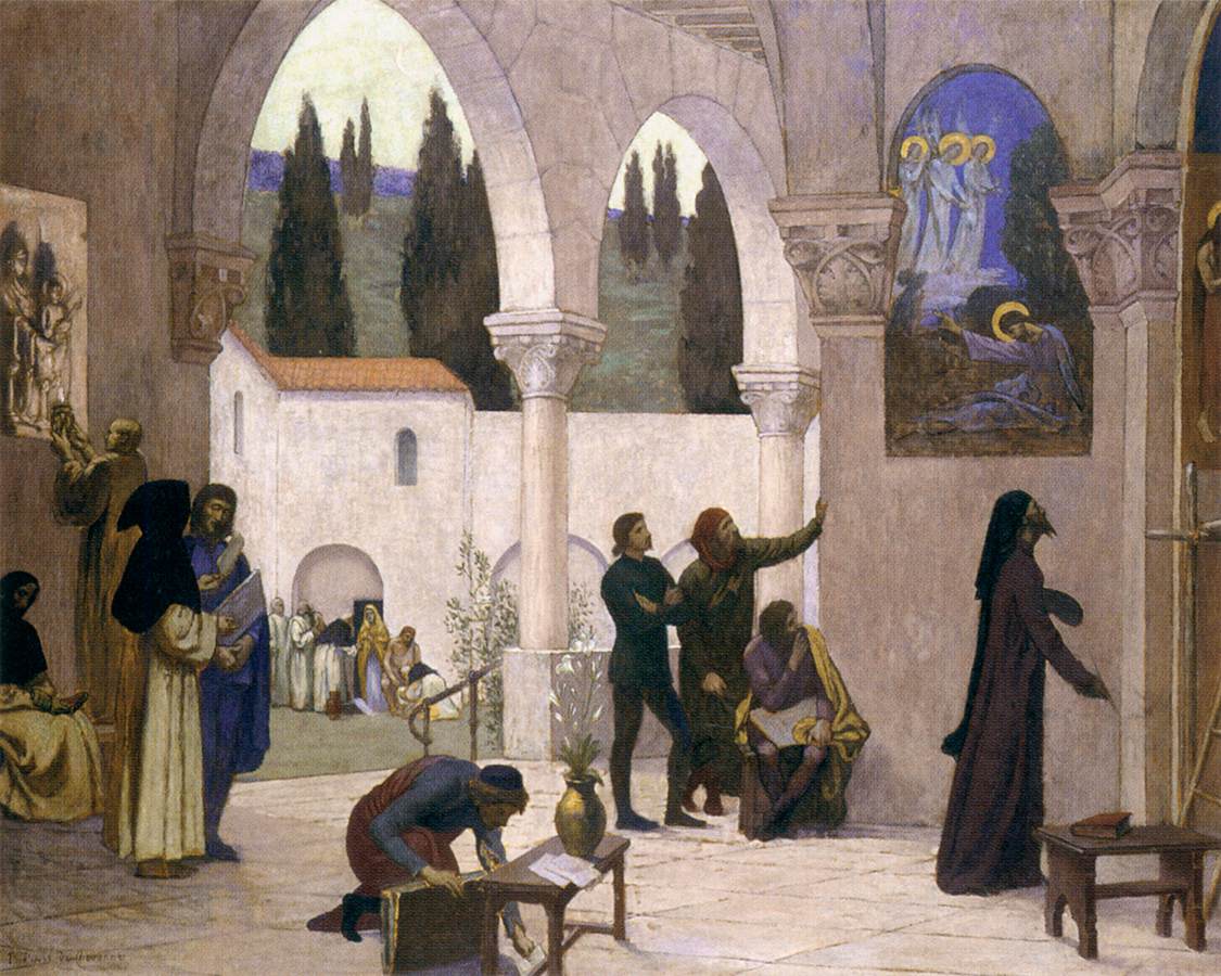 Christian Inspiration by PUVIS DE CHAVANNES, Pierre-Cécile