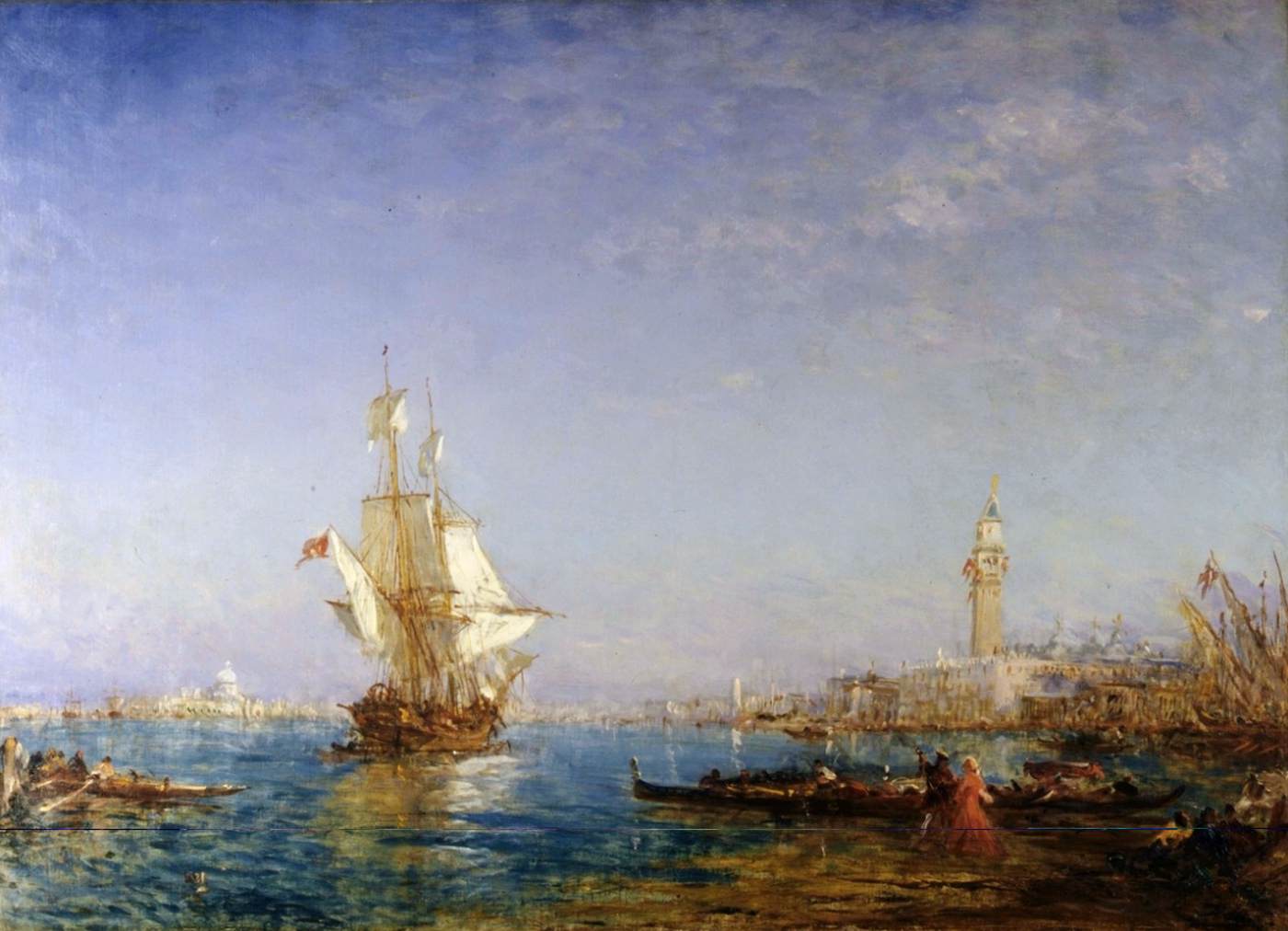 Riva degli Schiavoni, Venice by ZIEM, Félix