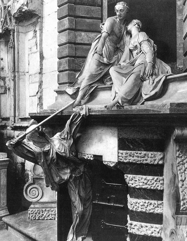 Tomb of Sir Joseph and Lady Elizabeth Nightingale by ROUBILIAC, Louis-François