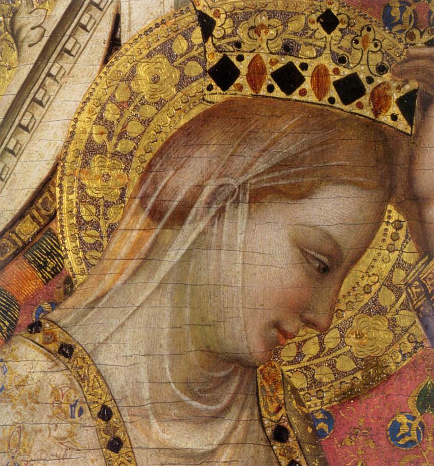 The Coronation of the Virgin (detail) by