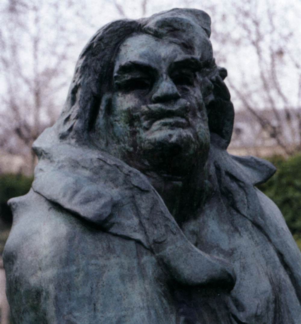 Balzac (detail) by RODIN, Auguste