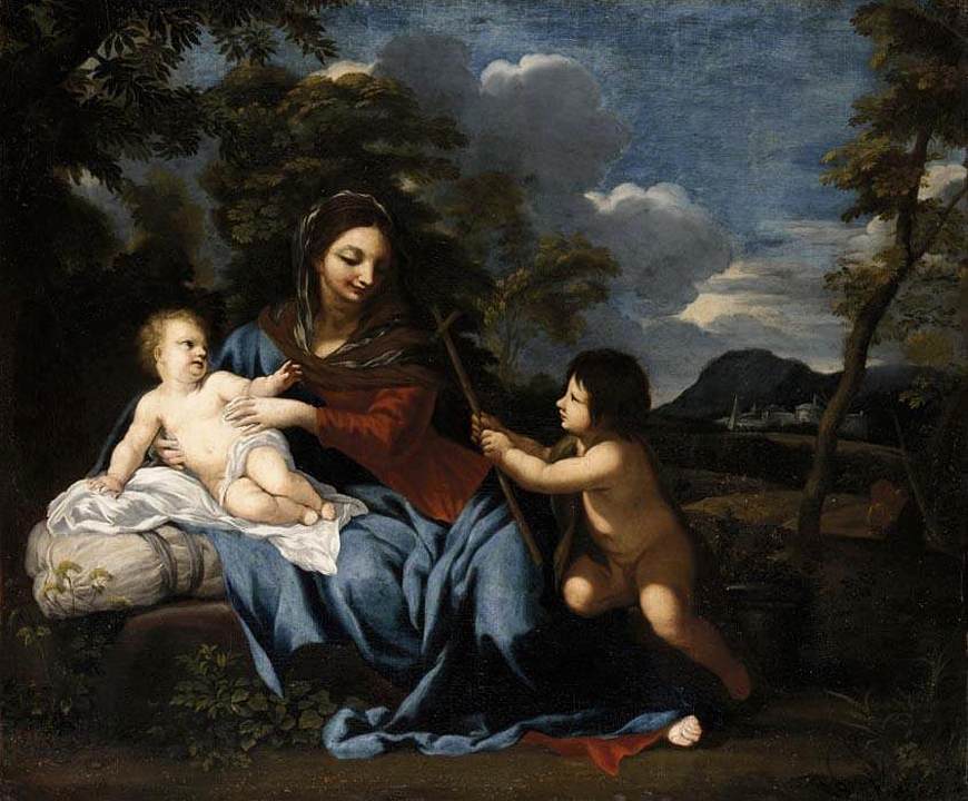 Madonna and Child with the Infant St John by