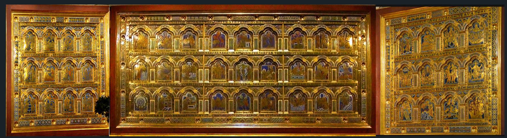 Winged Altarpiece (transferred from a pulpit) by