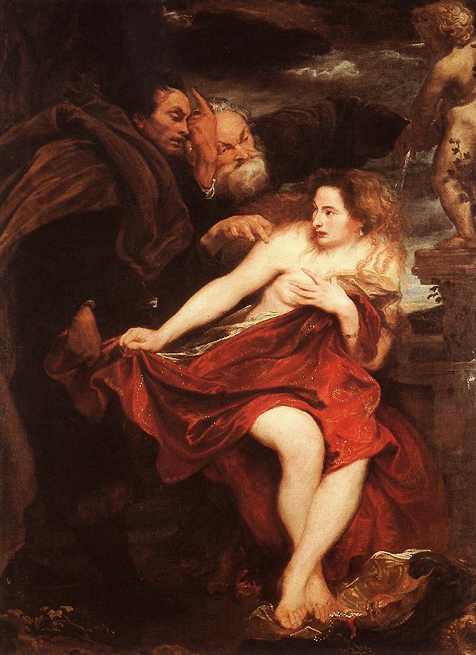 Susanna and the Elders by DYCK, Sir Anthony van