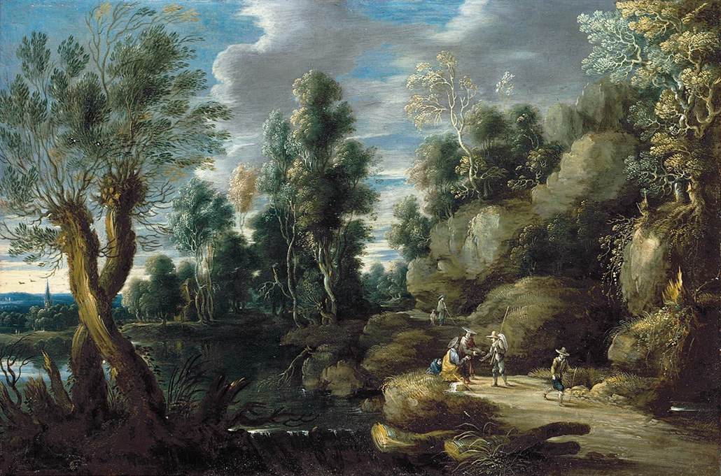 River Landscape by UDEN, Lucas van