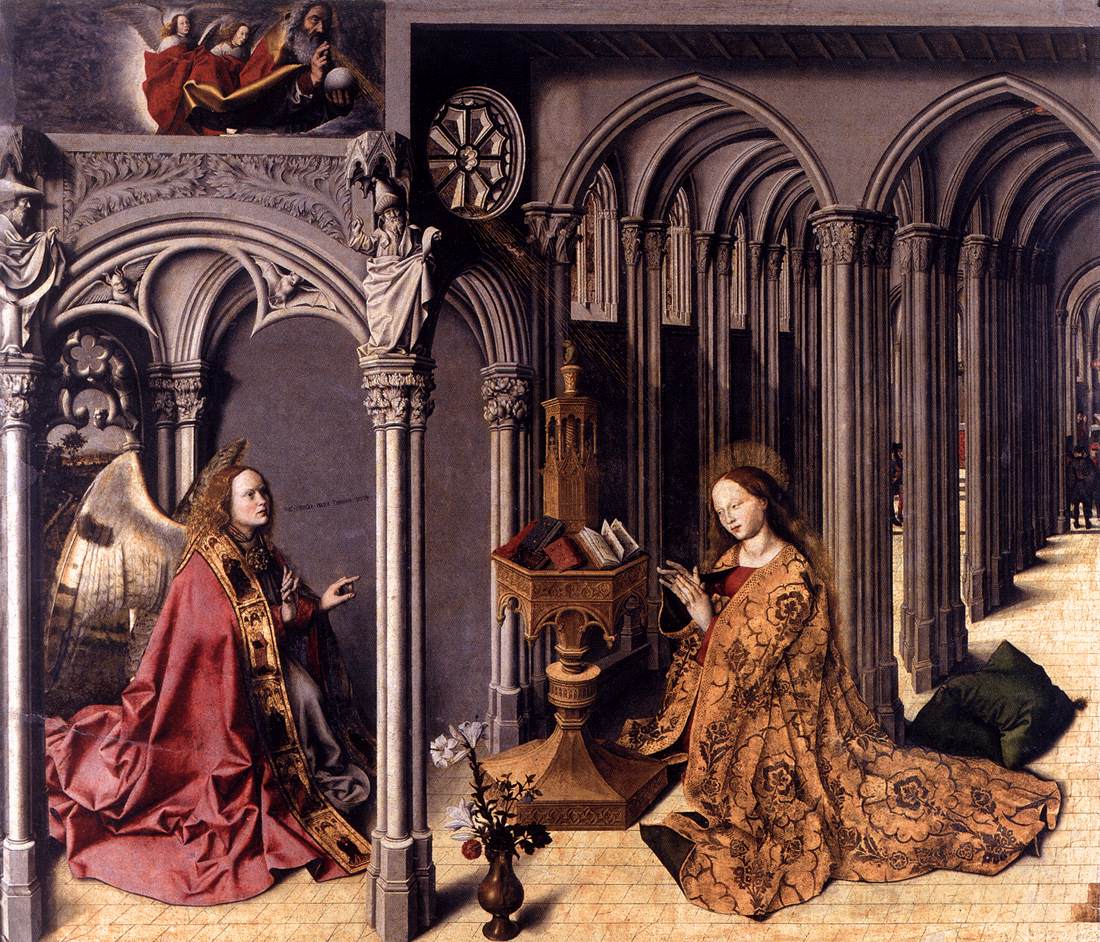 Annunciation by EYCK, Barthélemy d'