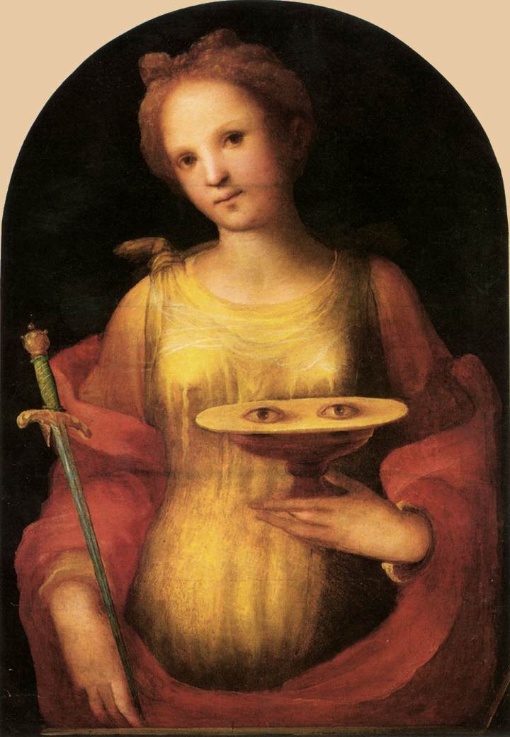 St Lucy by BECCAFUMI, Domenico