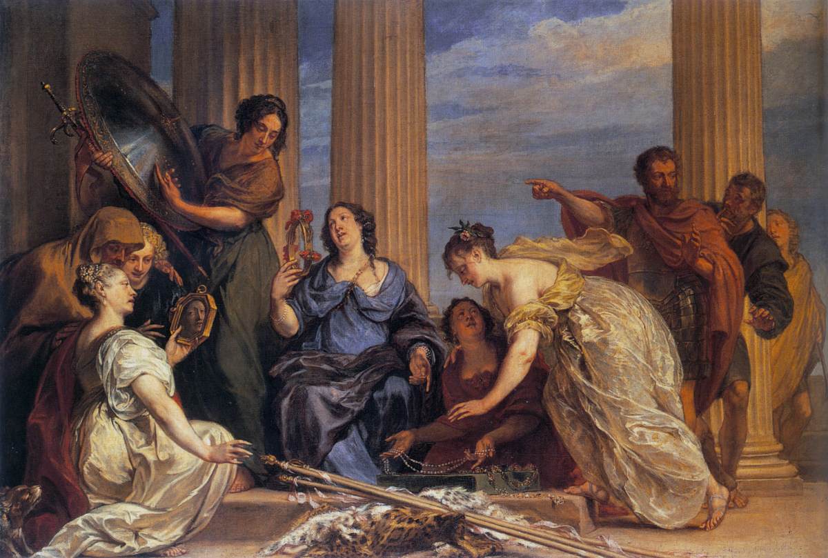 Achilles among the Daughters of Lycomedes by BOECKHORST, Jan van