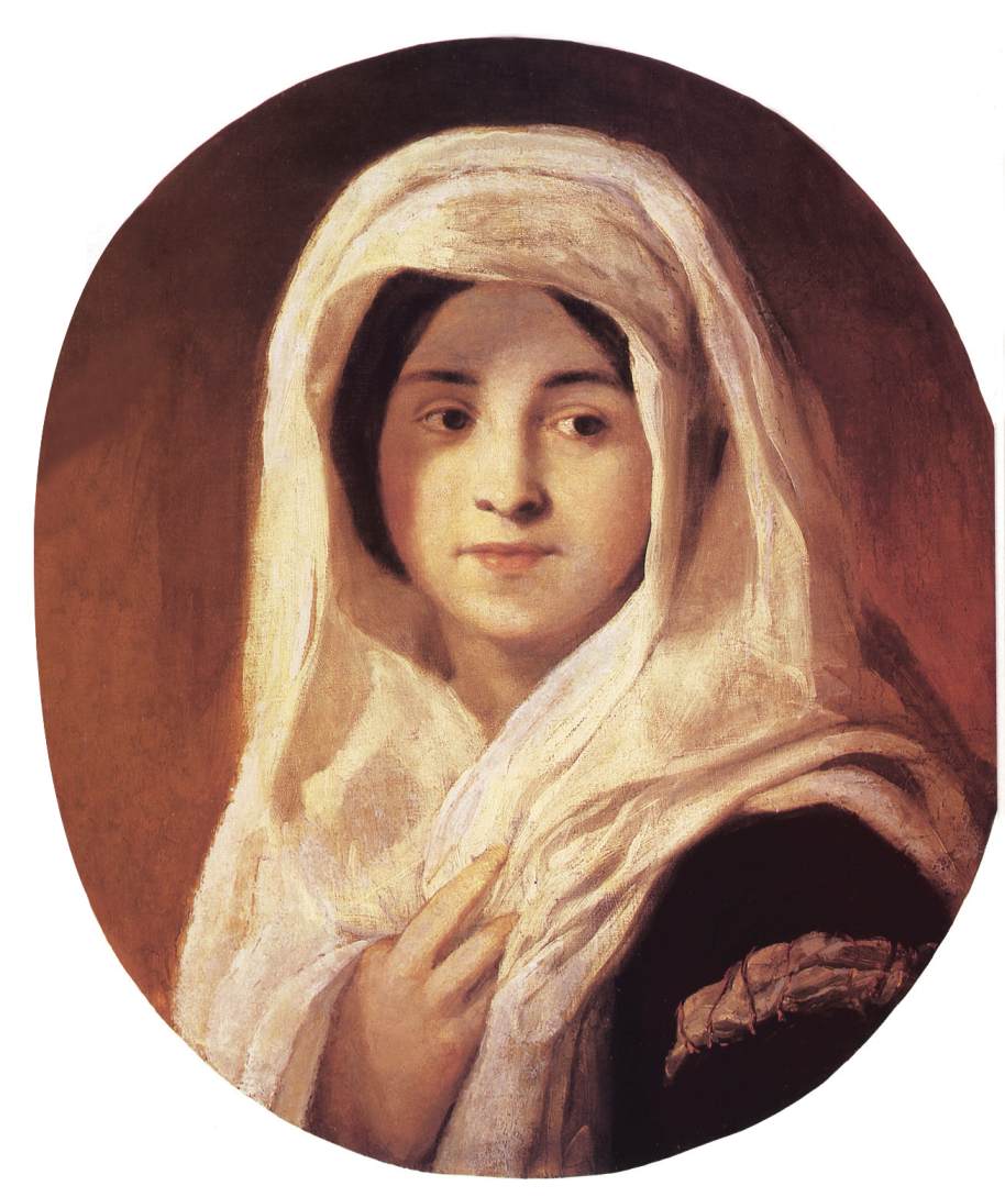 Portrait of a Woman with Veil by