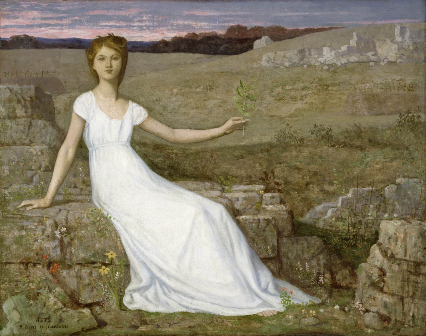 Hope by PUVIS DE CHAVANNES, Pierre-Cécile