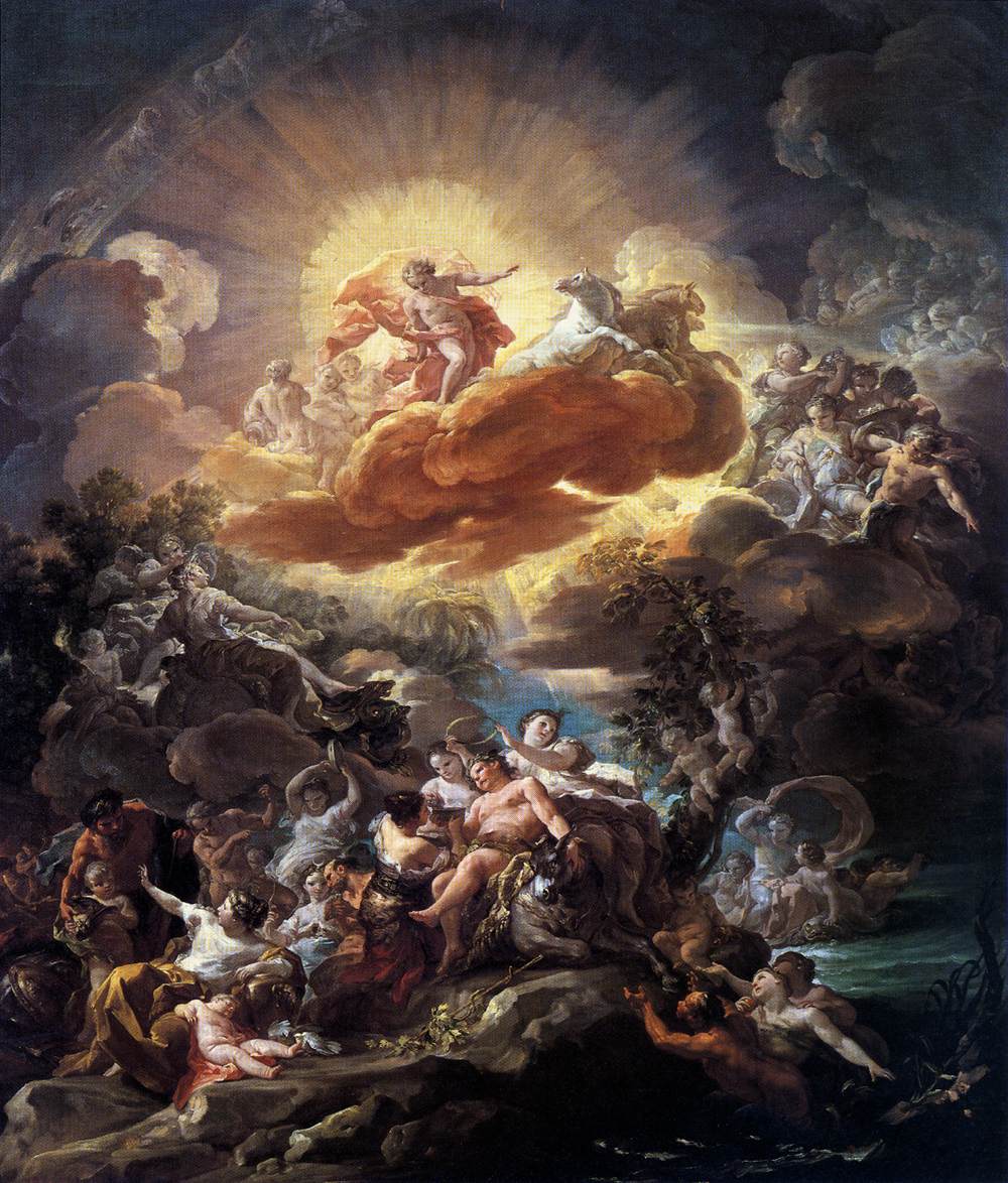 The Birth of the Sun and the Triumph of Bacchus by