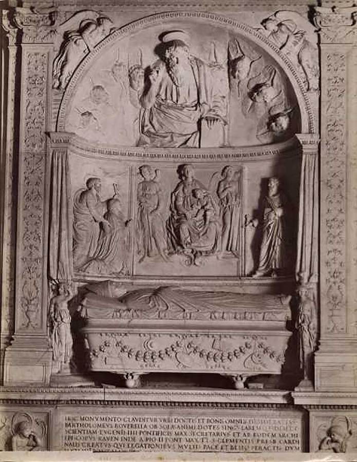 Tomb of Cardinal Bartolomeo Roverella by