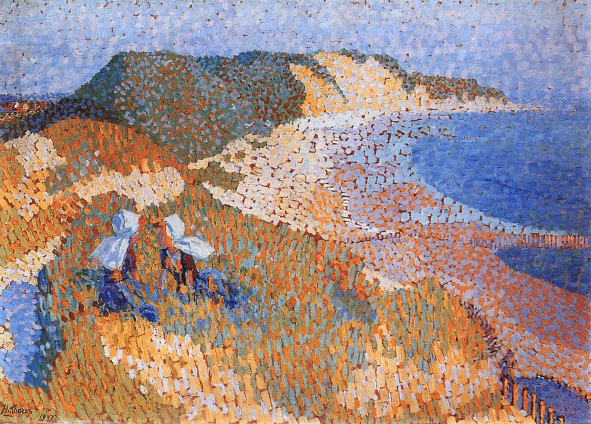 The Dunes and the Sea at Zoutlande by TOOROP, Jan