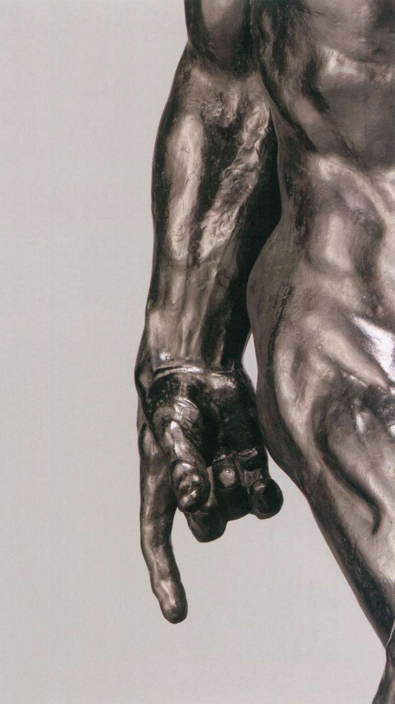 Adam (detail) by RODIN, Auguste