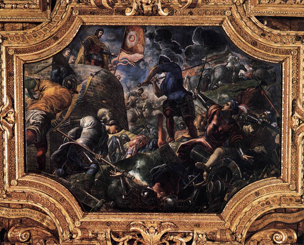 Defence of Brescia by TINTORETTO