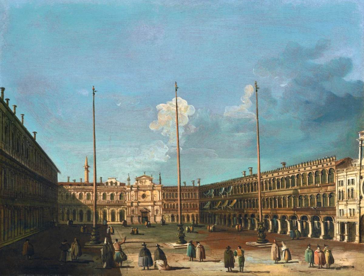 View of Piazza San Marco, Venice by TIRONI, Francesco