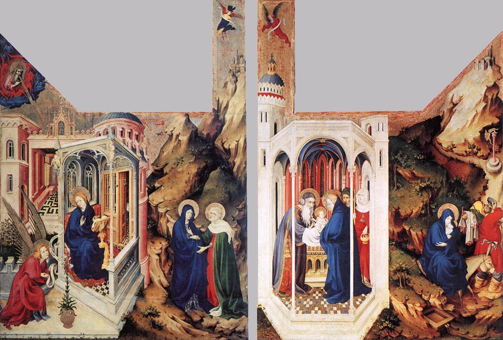 The Dijon Altarpiece by BROEDERLAM, Melchior