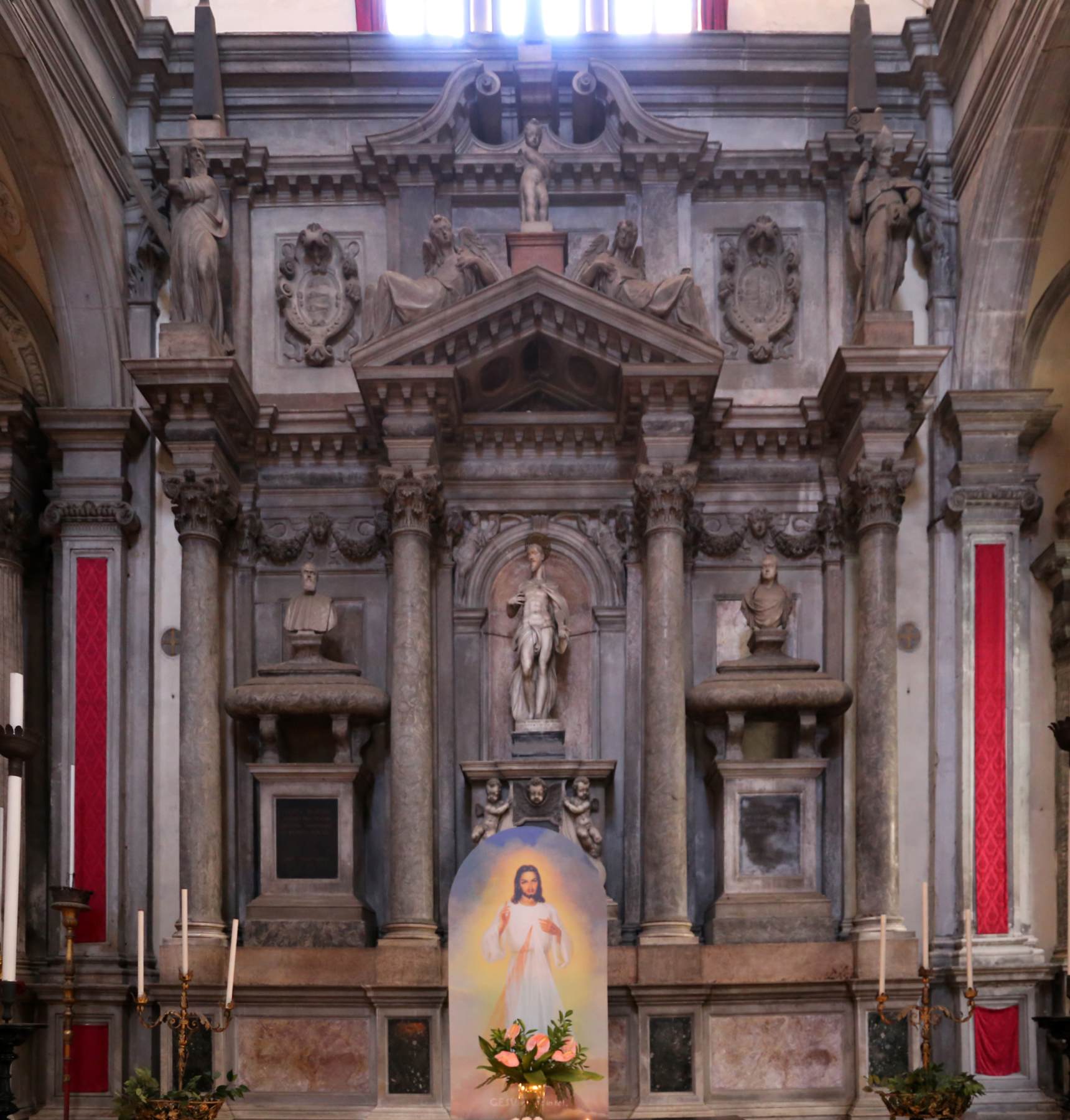 Tomb of Andrea Dolfin and his Wife by ANGOLO DEL MORO, Giulio dell'