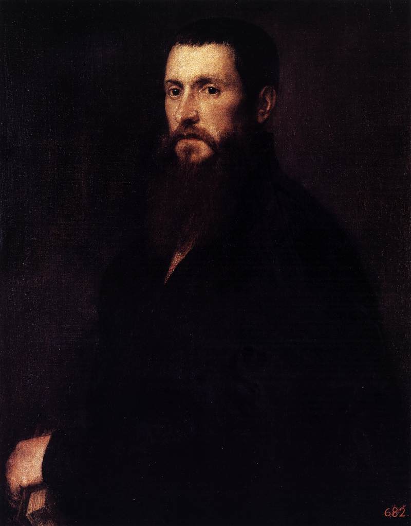 Daniele Barbaro by TIZIANO Vecellio