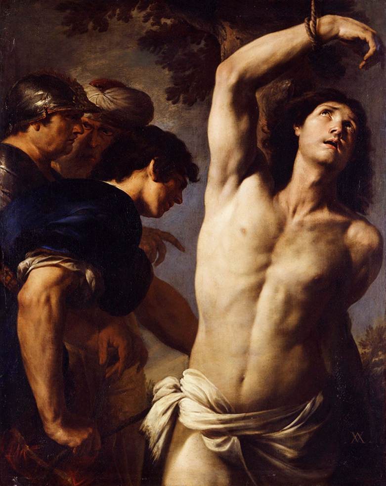 The Martyrdom of St Sebastian by VACCARO, Andrea