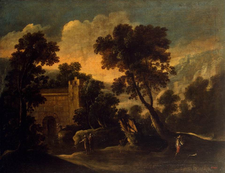 Landscape with Ruins by COLLANTES, Francisco