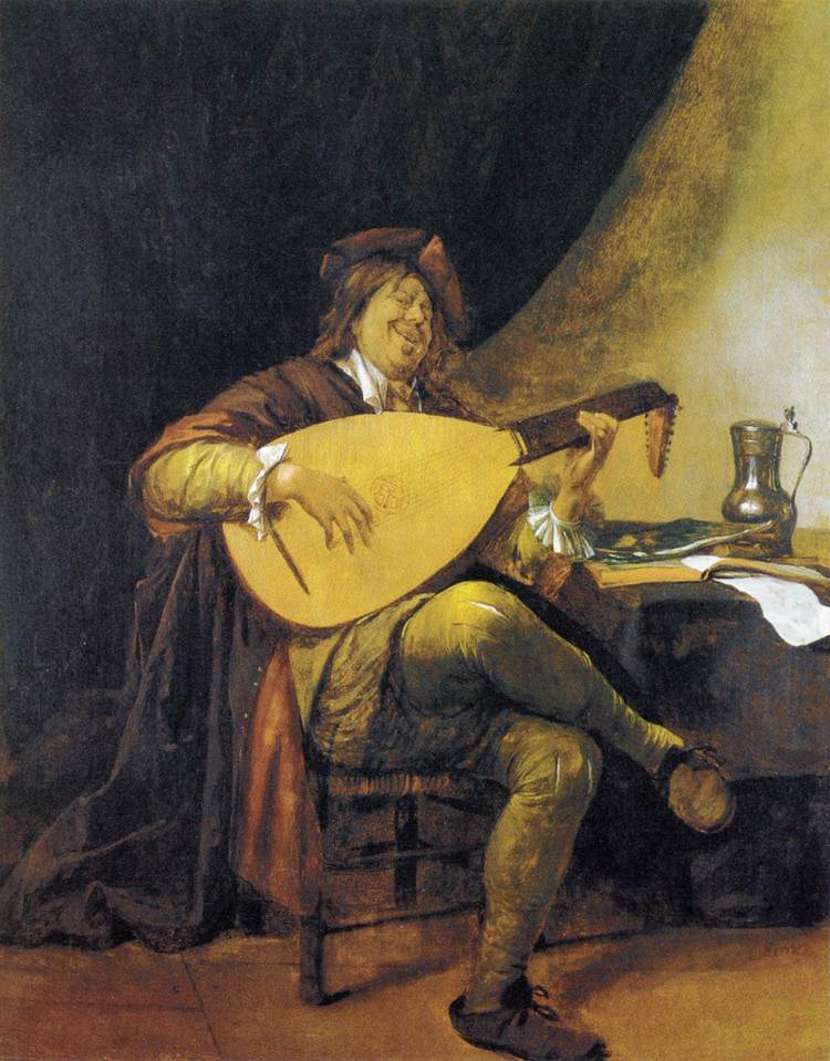 Self-Portrait as a Lutenist by