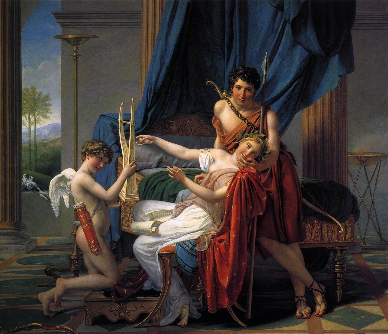 Sappho and Phaon by