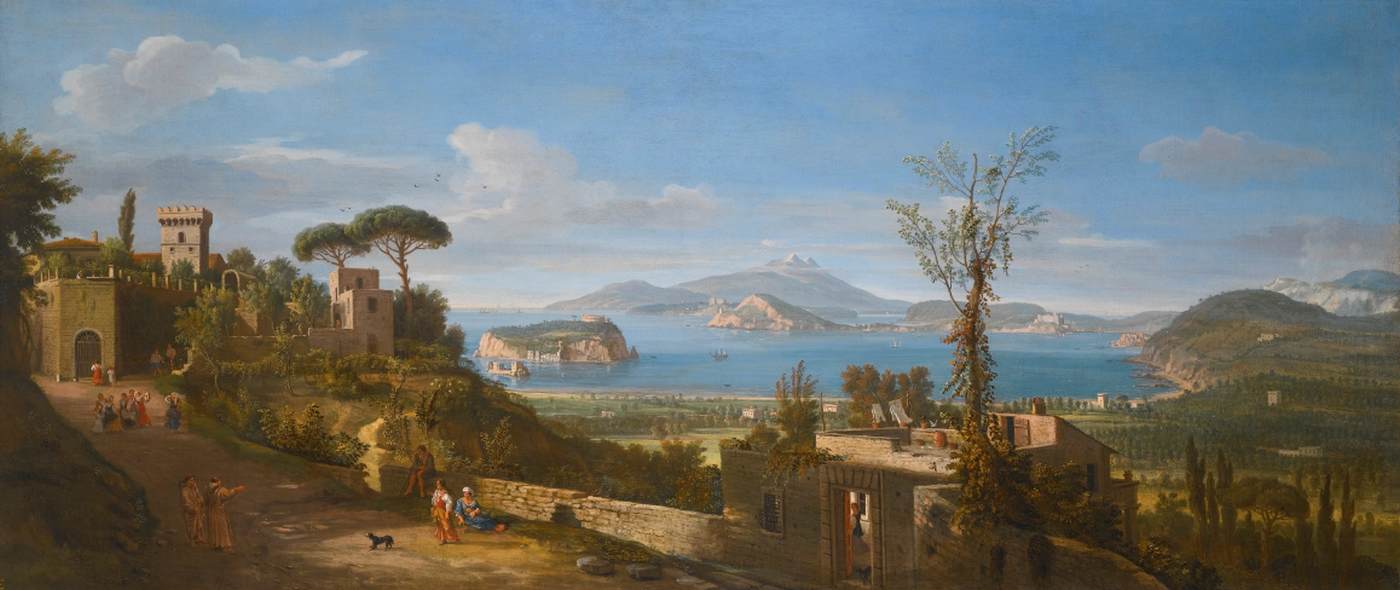 View of the Bay of Pozzuoli by